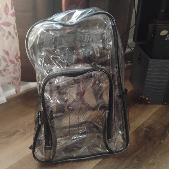 Clear big bookbag - Picture 1 of 4